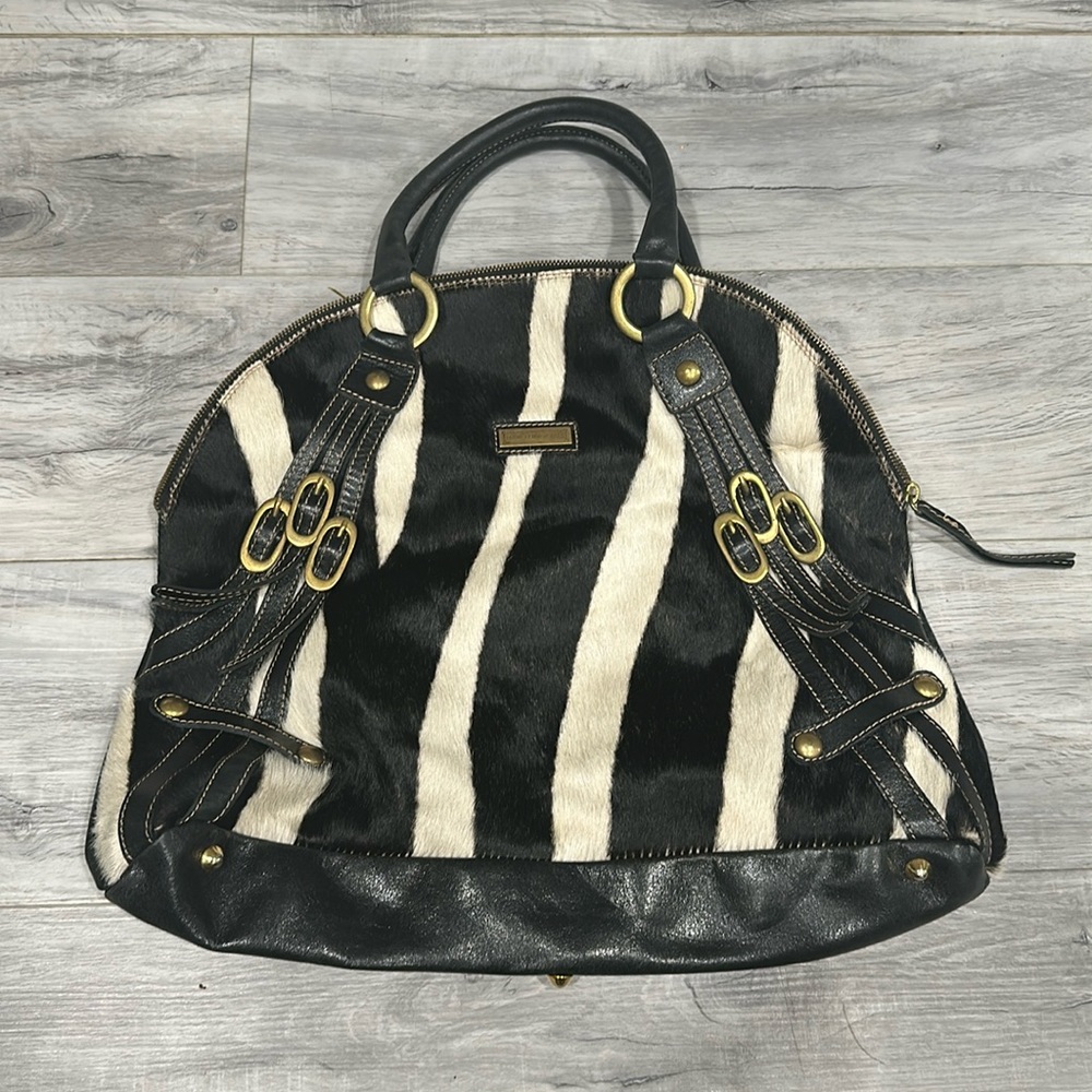 Zebra print Cynthia Rowley handbag